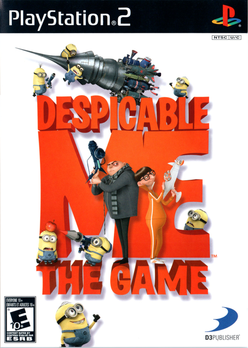 Despicable Me - The Game box art