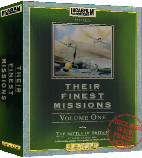Their Finest Missions - Volume 1 — box-3D (EU)