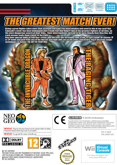Art Of Fighting — box-2D-back (EU)
