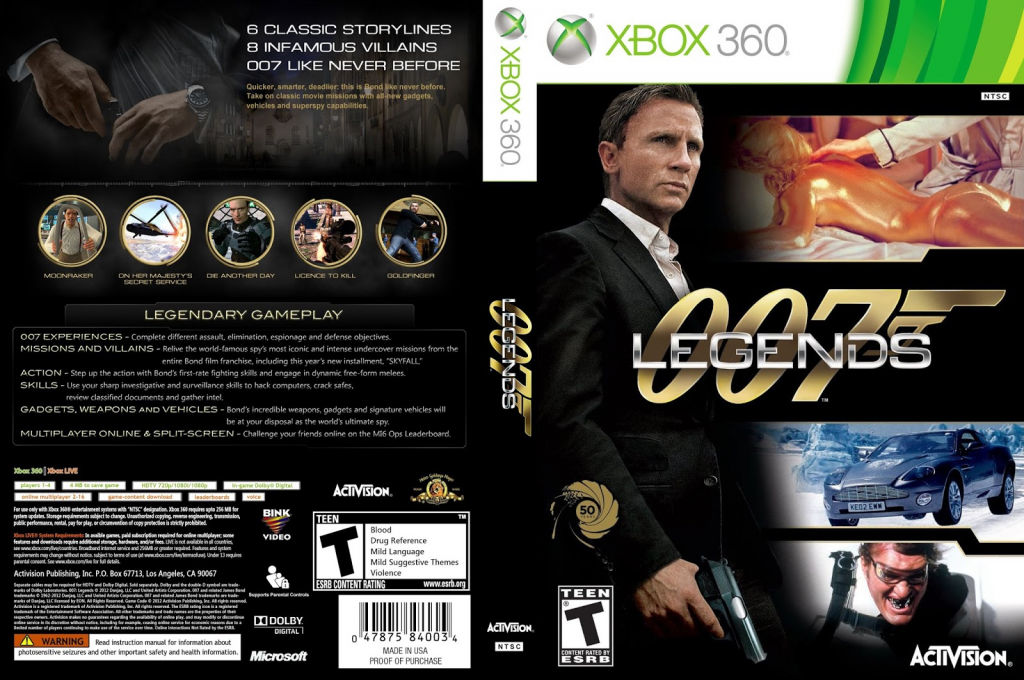 007 Legends — box-texture (US)