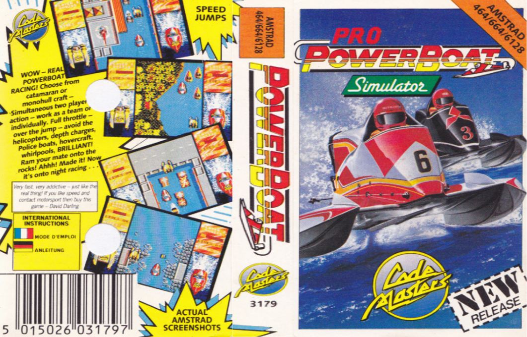 Pro Power Boat Simulator — box-texture (EU)