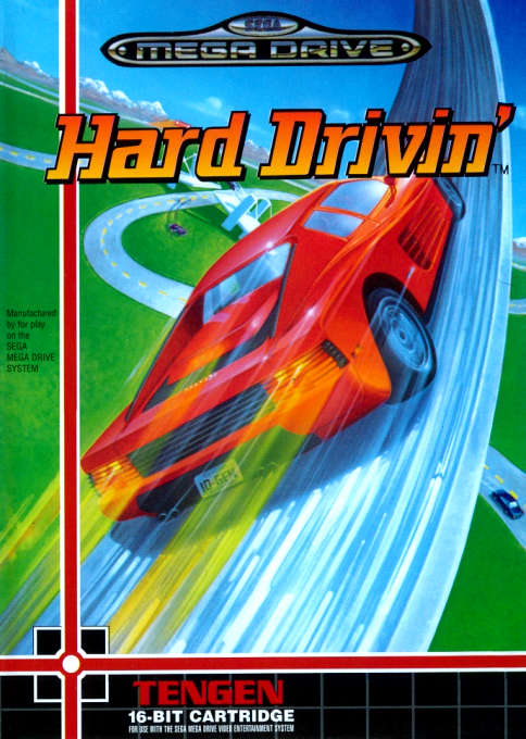 Hard Drivin' — box-2D (EU)