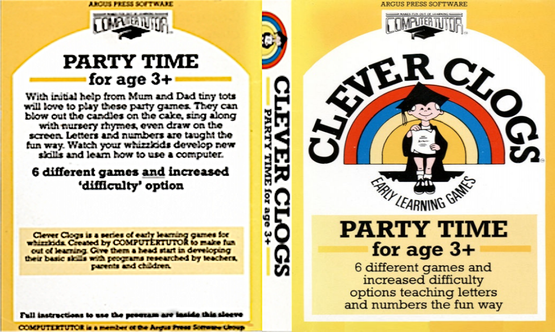Clever Clogs : Party Time — box-texture (EU)