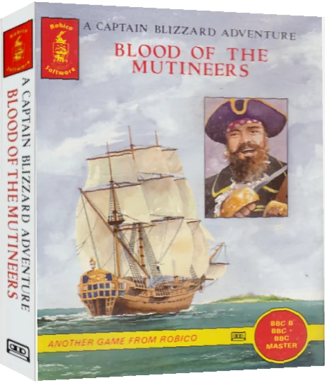Blood Of The Mutineers - A Captain Blizzard Adventure — box-3D (EU)