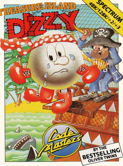 Dizzy 2 - Treasure Island Dizzy box art