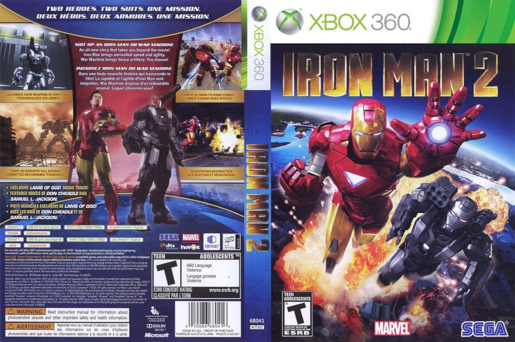 Iron Man 2 — box-texture (US)