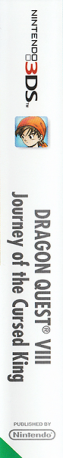 Dragon Quest VIII - Sora to Umi to Daichi to Norowareshi Himegimi — box-2D-side (EU)