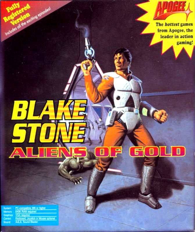 Blake Stone - Aliens Of Gold box art