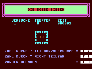 Boese Sieben, Die — ss (DE)