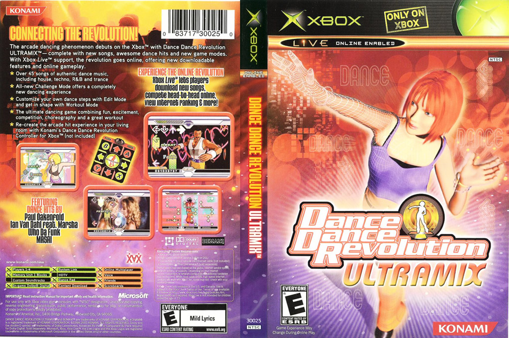 Dancing Stage Unleashed — box-texture (US)