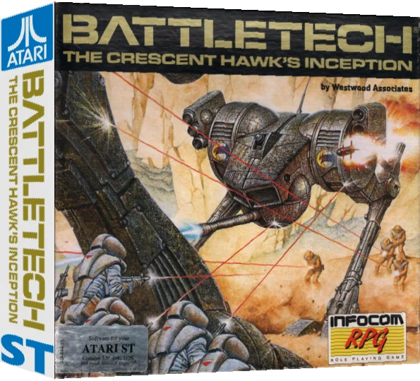 Battletech - The Crescent Hawk's Inception — box-3D (US)