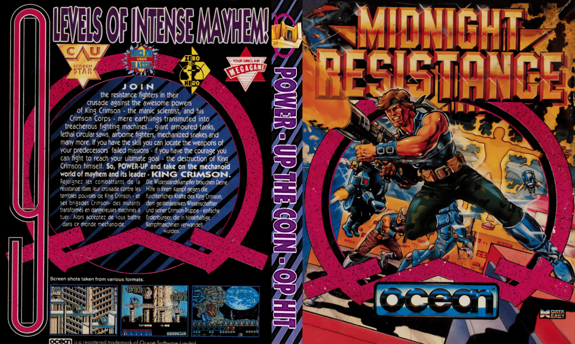 Midnight Resistance — box-texture (EU)