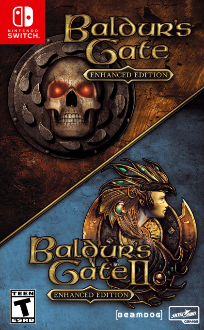 Baldurs Gate and Baldurs Gate II - Enhanced Editions box art