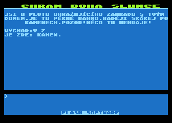 Chram Boha Slunce — ss (WOR)