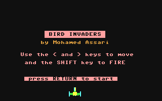 Bird Invaders — sstitle (EU)