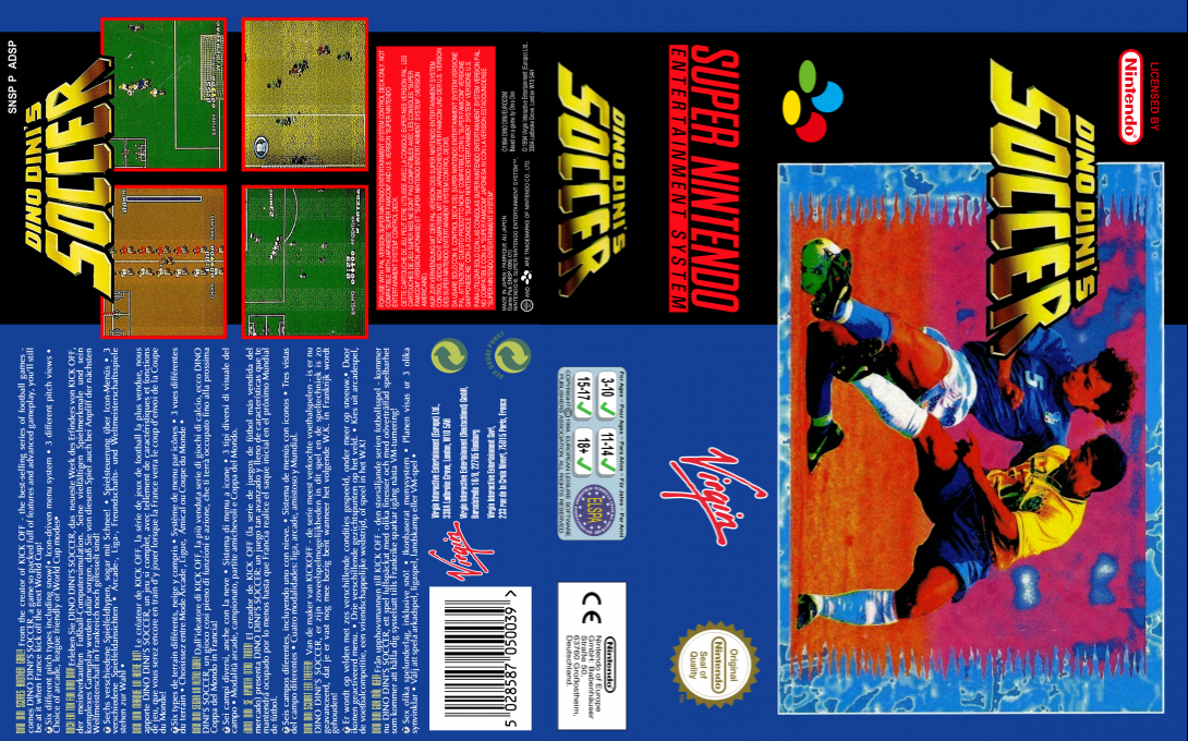 Dino Dini's Soccer — box-texture (EU)