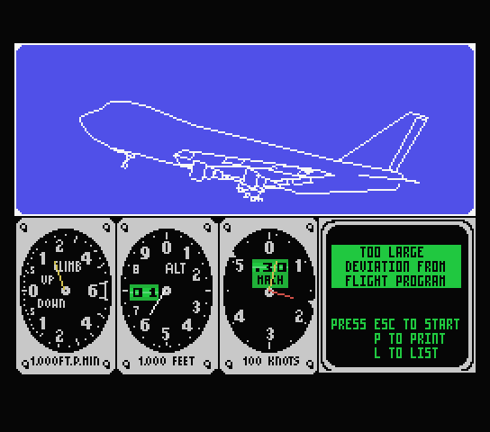 747 400b Flight Simulator — ss (EU)