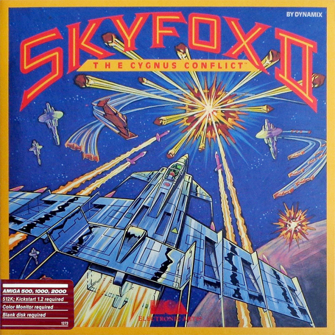 Skyfox II - The Cygnus Conflict box art