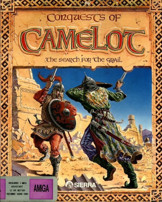 Conquests of Camelot - The Search for the Grail box art