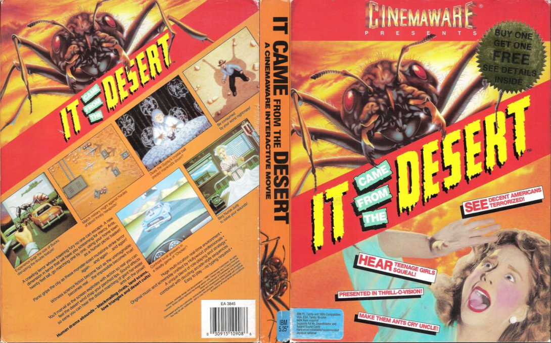 It Came From The Desert — box-texture (US)