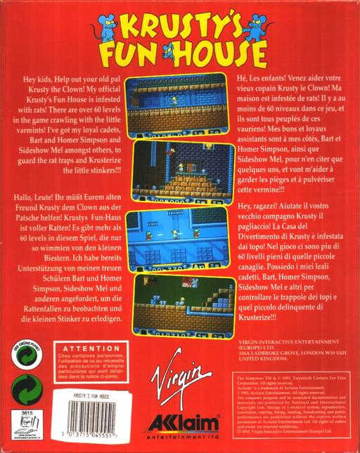 Krusty's Fun House — box-2D-back (EU)