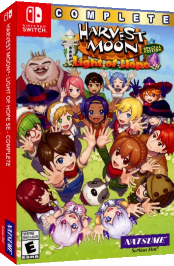 Harvest Moon - Light of Hope — box-3D (US)