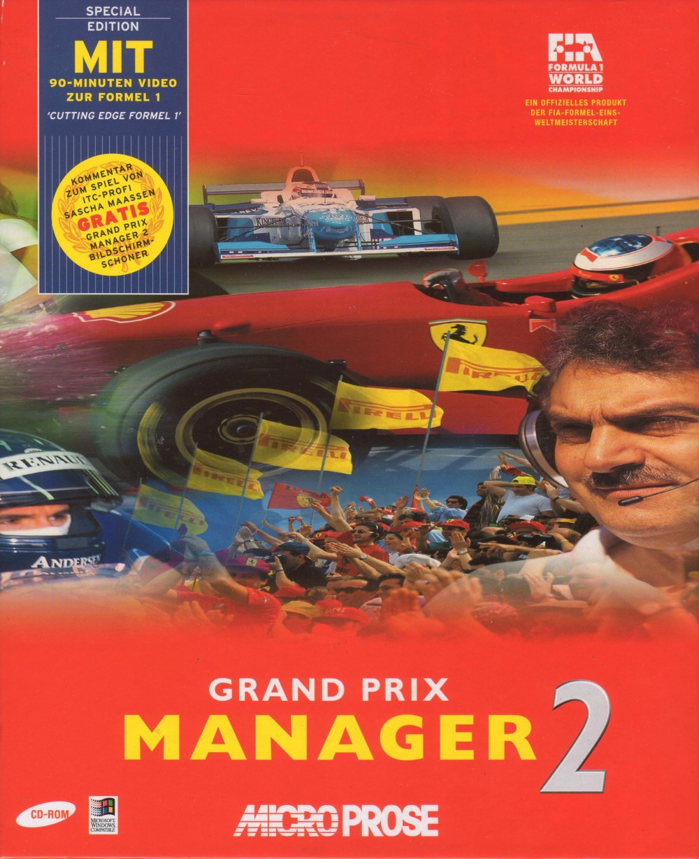 Grand Prix Manager 2 box art