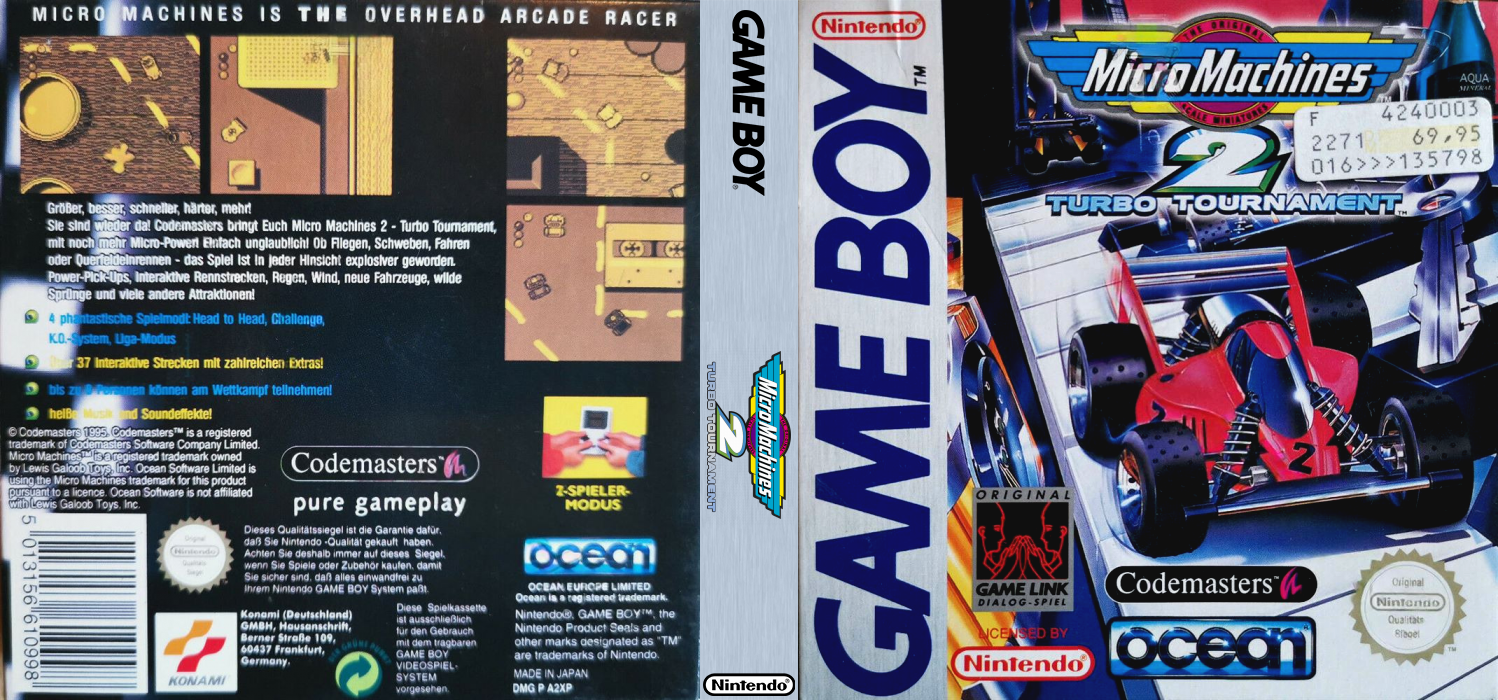 Micro Machines 2 - Turbo Tournament — box-texture (DE)