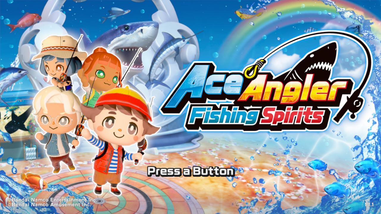 Ace Angler - Fishing Spirits — sstitle (JP)