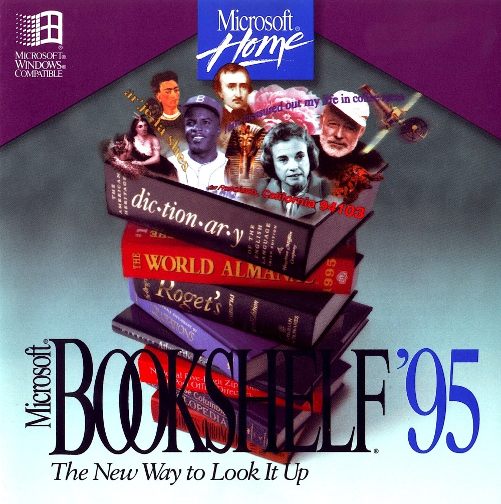 Microsoft Bookshelf '95 box art