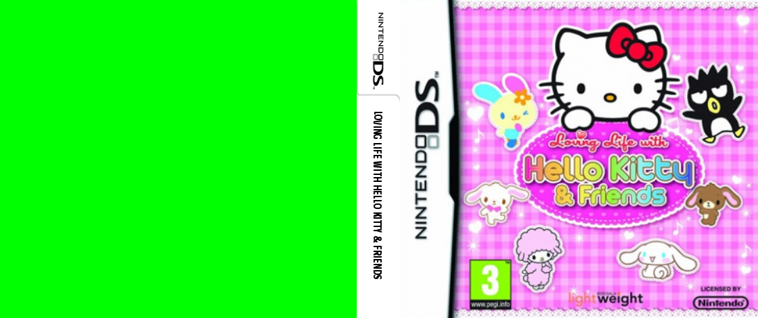 Loving Life with Hello Kitty & Friends — box-texture (EU)