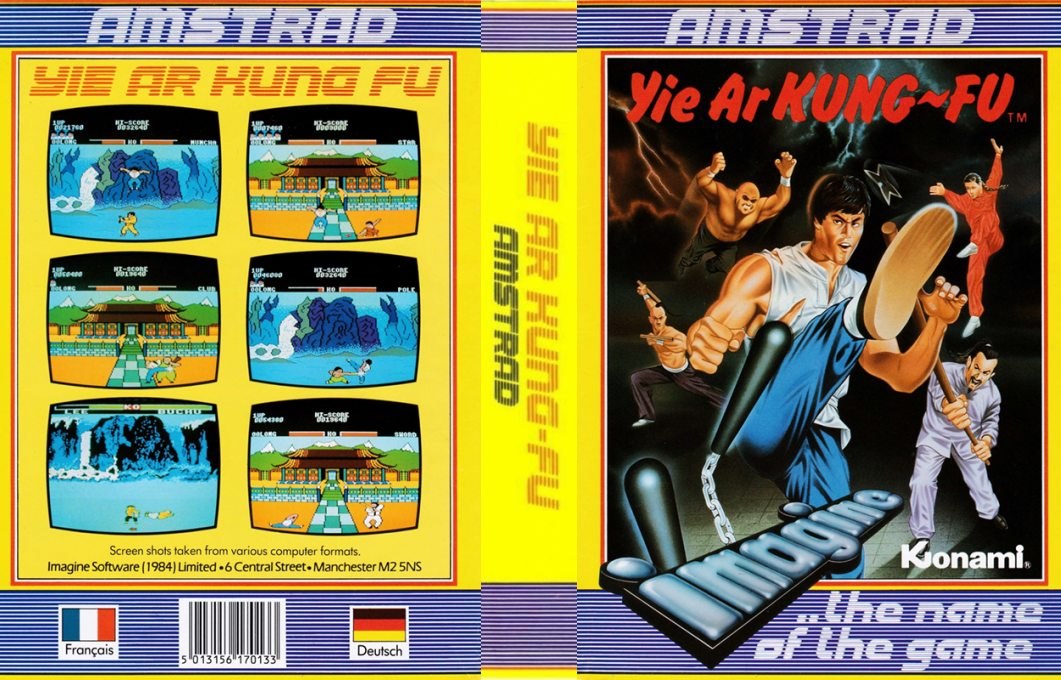 Yie Ar Kung-Fu — box-texture (EU)