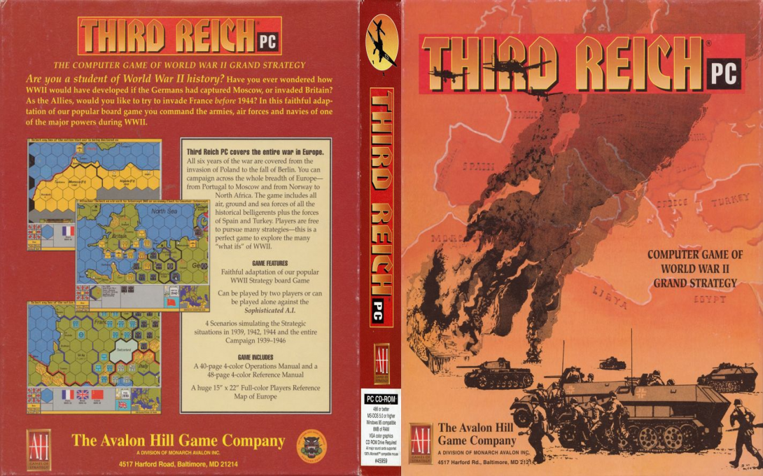Third Reich — box-texture (US)