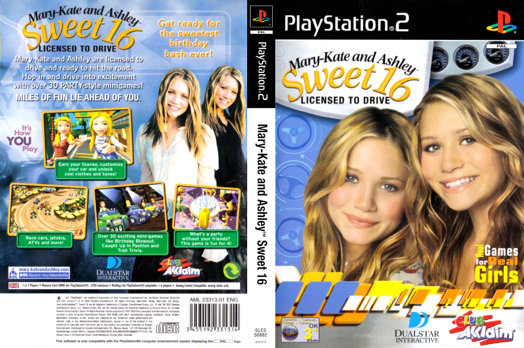 Mary-kate And Ashley - Sweet 16 — box-texture (EU)
