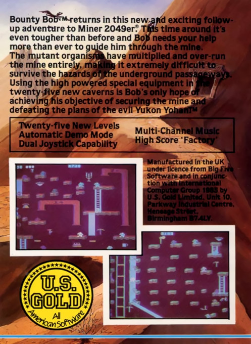 Bounty Bob Strikes Back! — box-2D-back (EU)