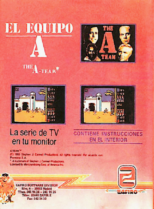 Equipo A, El — box-2D-back (SP)