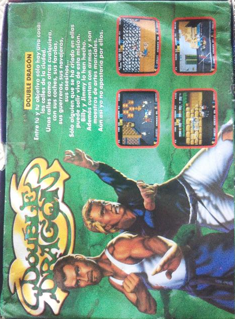 Double Dragon — box-2D-back (EU)