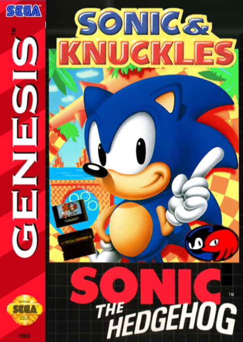 Sonic And Knuckles - Blue Sphere box art