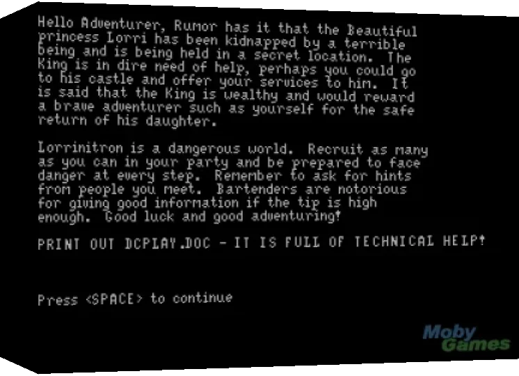 The Rescue of Lorri in Lorrinitron — box-3D (WOR)