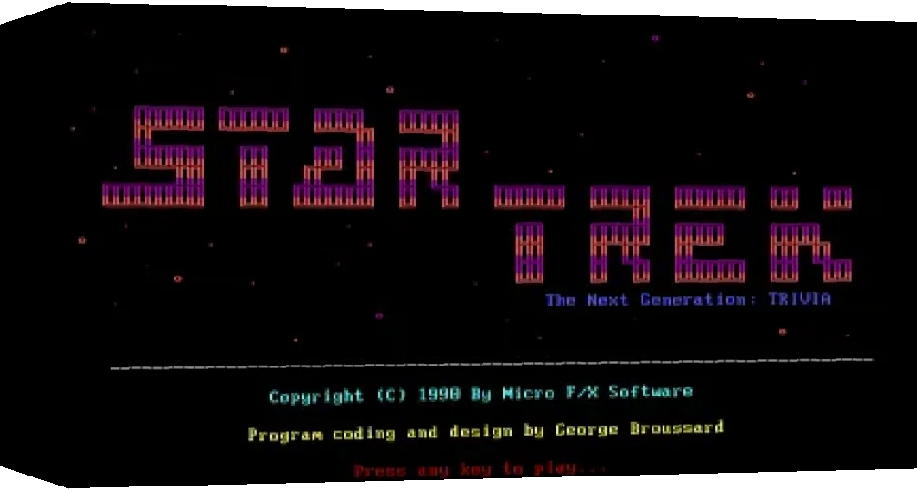 Star Trek - The Next Generation - Trivia — box-3D (WOR)