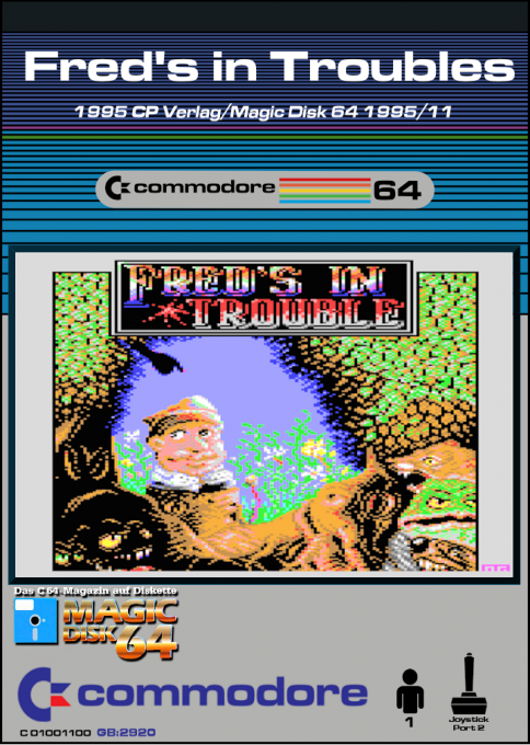 Fred's in Trouble box art