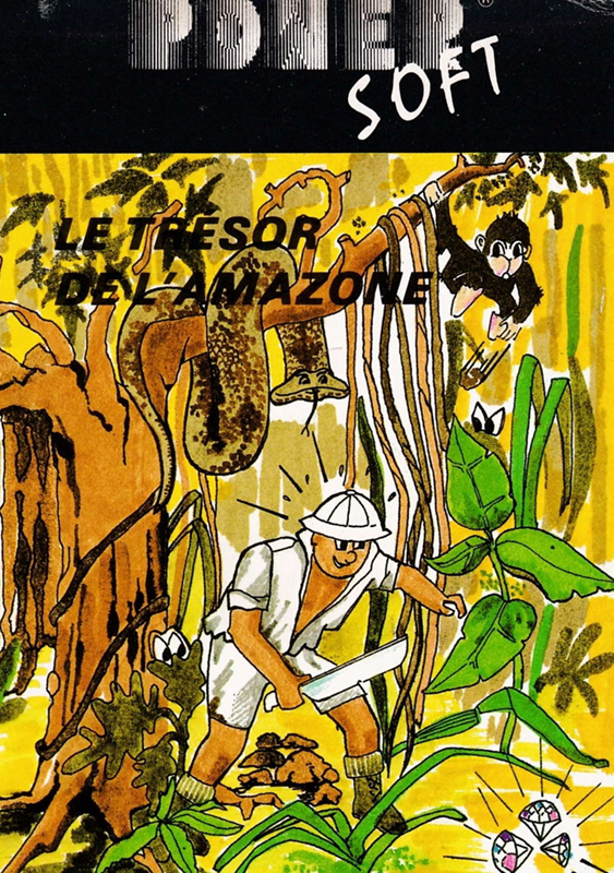 Trésor De L'Amazone, Le box art