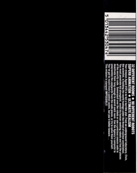 Impossible Mission — box-2D-back (EU)