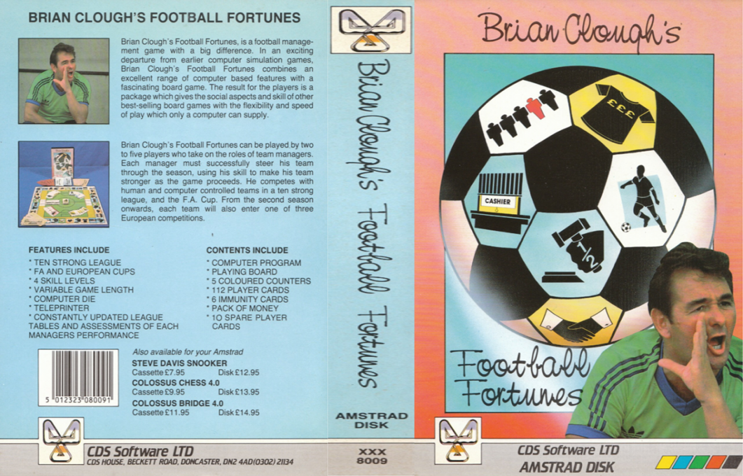 Brian Clough's Football Fortunes — box-texture (EU)