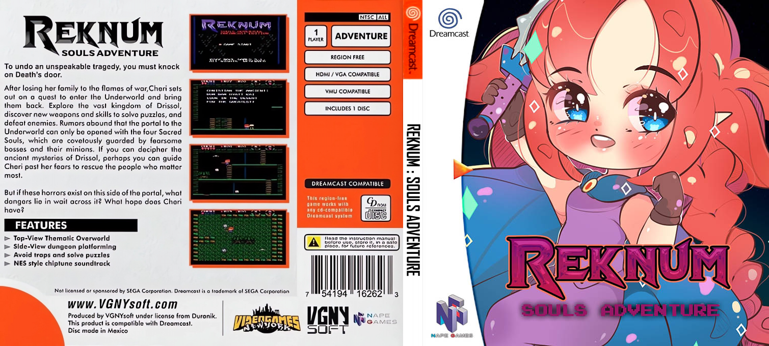 Reknum - Souls Adventure — box-texture (WOR)