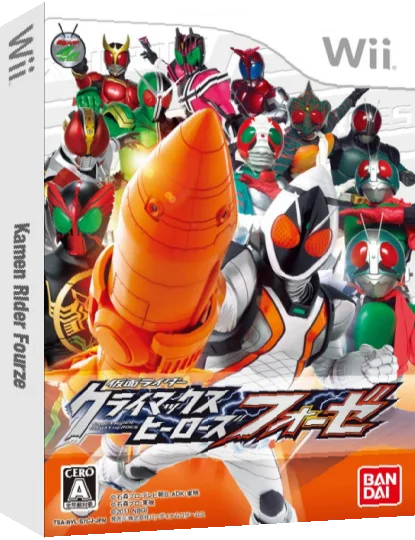 Kamen Rider - Climax Heroes Fourze — box-3D (JP)