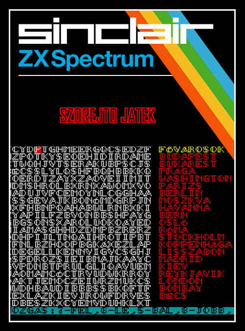 Szorejto Jatek box art