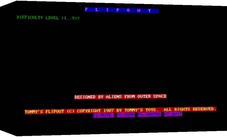 Tommy's Flipout — box-3D (WOR)