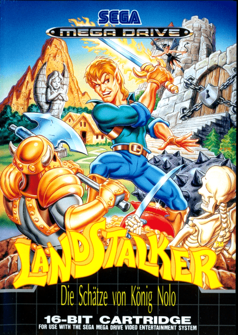 Landstalker - Koutei No Zaihou — box-2D (CUS)