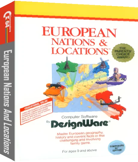 European Nations & Locations — box-3D (US)